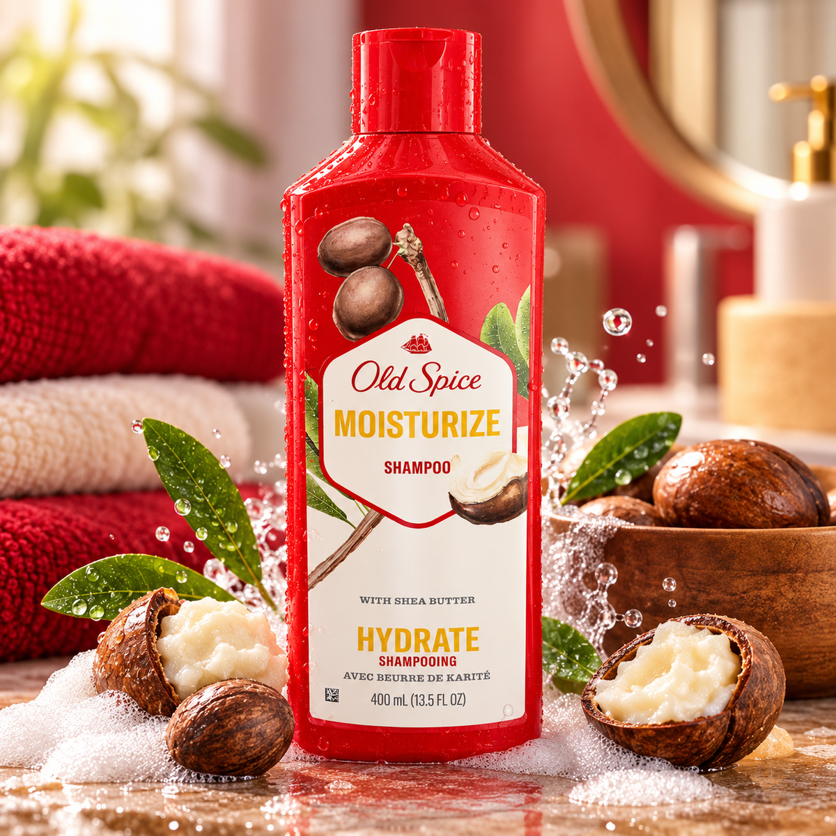 Old Spice- Moisturize Shampoo (1pc)