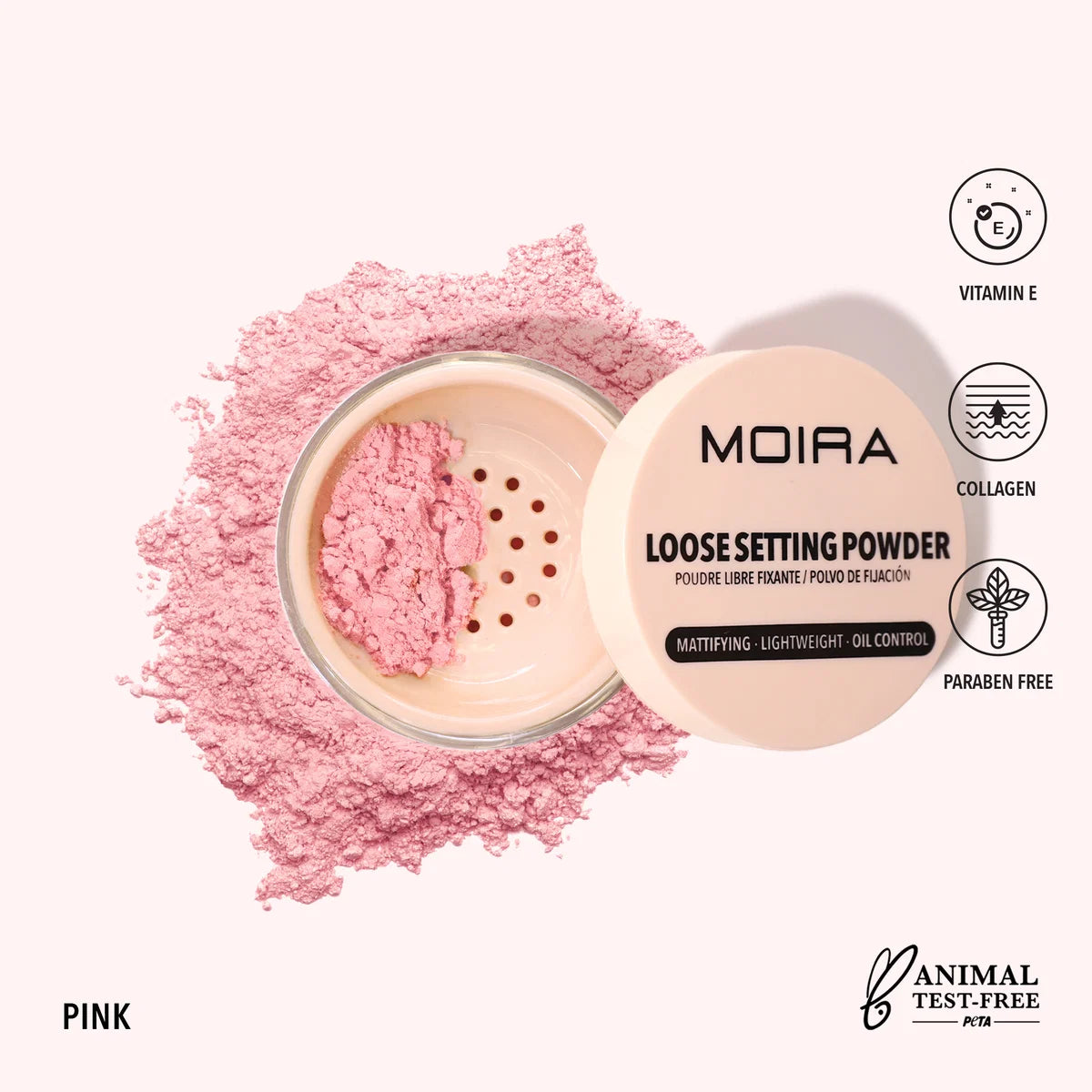 MOIRA-Loose Setting Powder (3pcs)