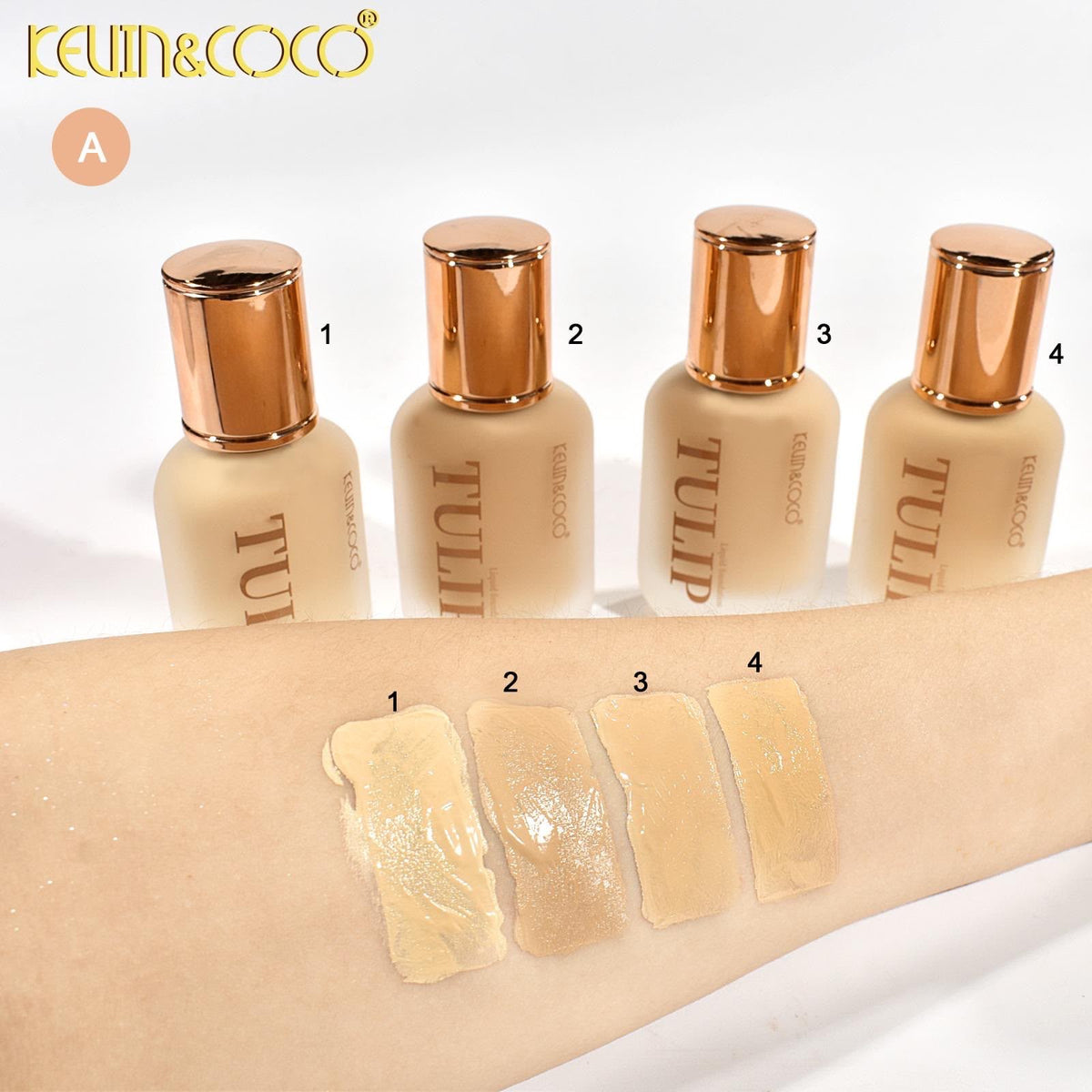 Kevin&Coco- Foundation Display 12pcs (1 Display)