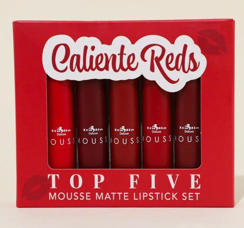 Italia deluxe - Top Five Lipstick Set (1 set )