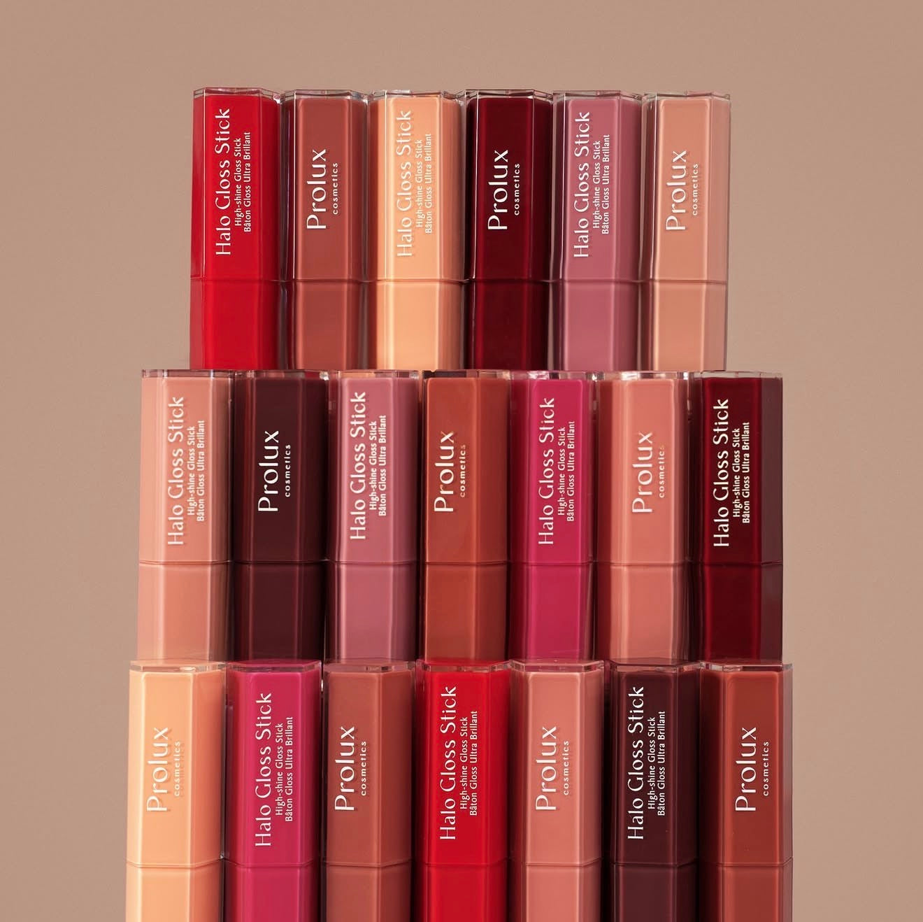 Prolux Halo Gloss Stick Display 60pcs