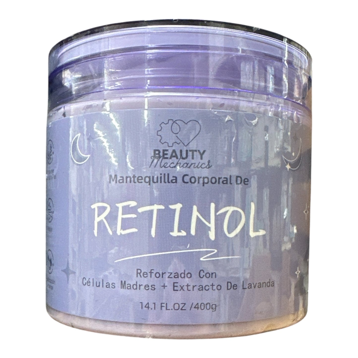 BM- Sea Salt Body Scrub Retinol Stem Cells+Lavender Extract