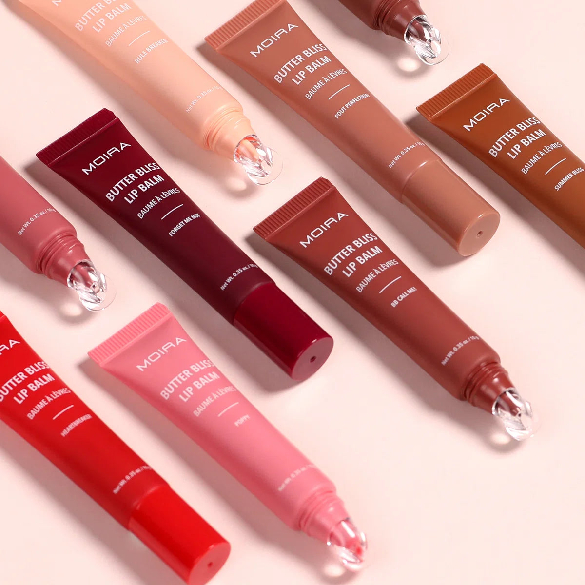 MOIRA-Butter Bliss Lip Balm (3pcs)