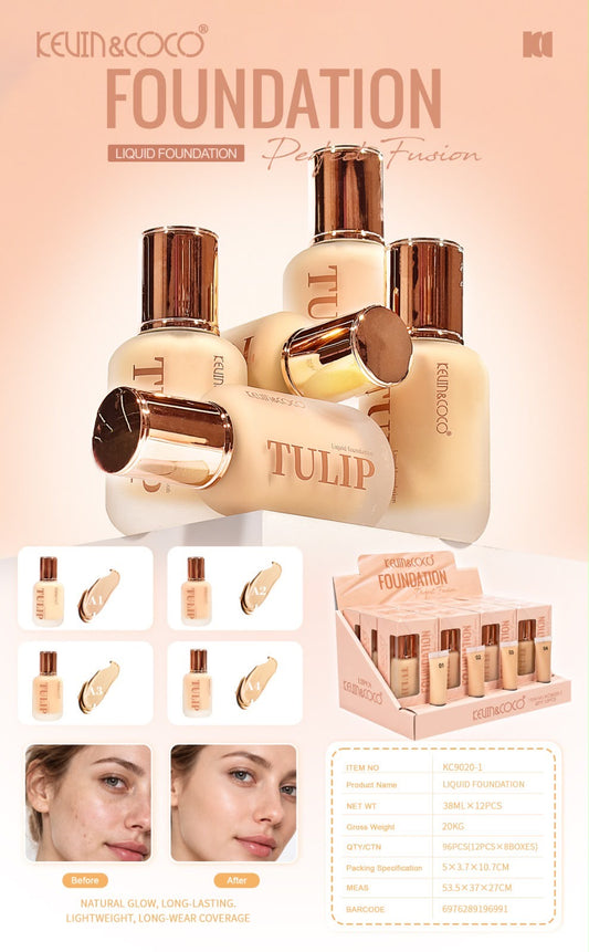 Kevin&Coco- Foundation Display 12pcs (1 Display)