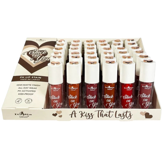 Italia Deluxe- Stuck On You PH Lip Stain Display 36pcs (1 display