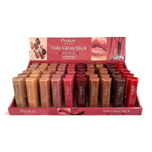 Prolux Halo Gloss Stick Display 60pcs