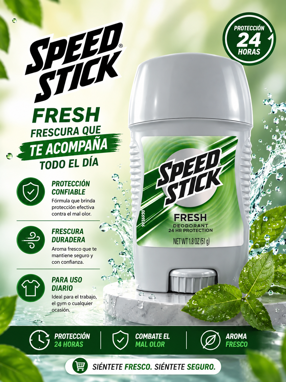 Speed Stick- Deodorant 51G (1pc)