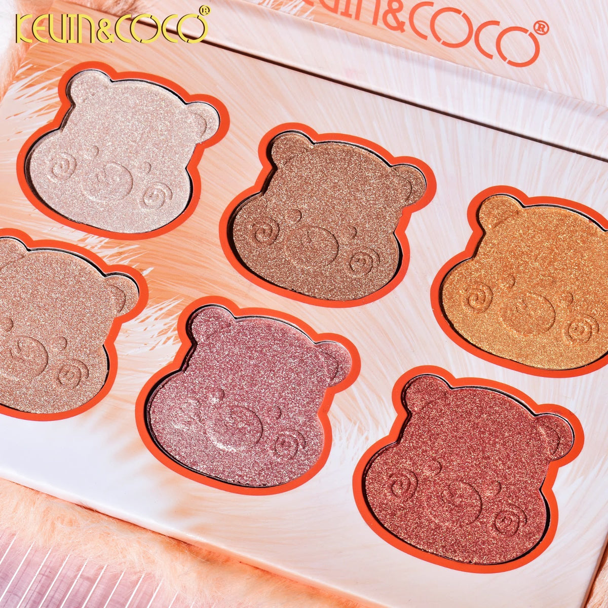 Kevin&Coco- You Are Enough Highlighter Palette (6pcs)