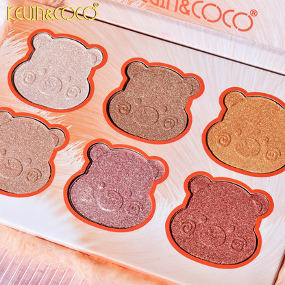 Kevin&Coco- You Are Enough Highlighter Palette (6pcs)