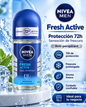 Nivea- Roll on Fresh Active Men (1pc)