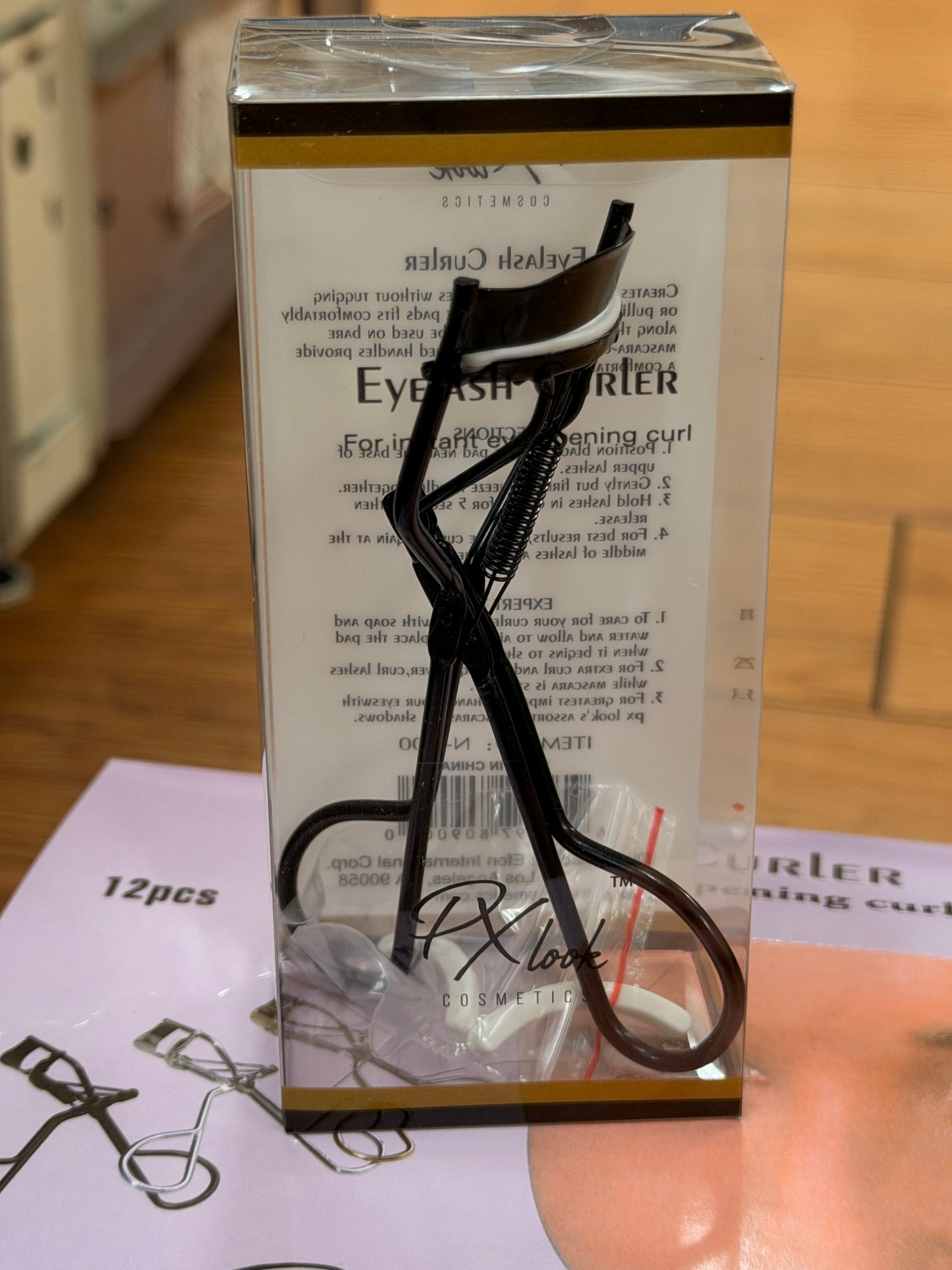 Prolux Eyelash Curler Regular Black  (Display 12pcs)