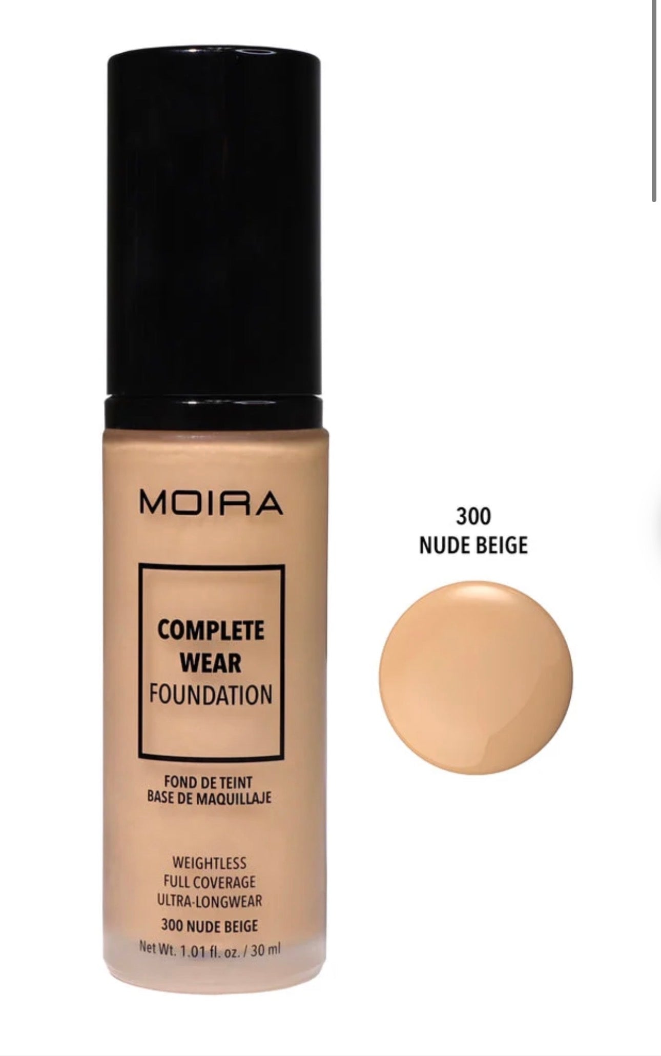 MOIRA- Complete Wear Foundation (1pcs)