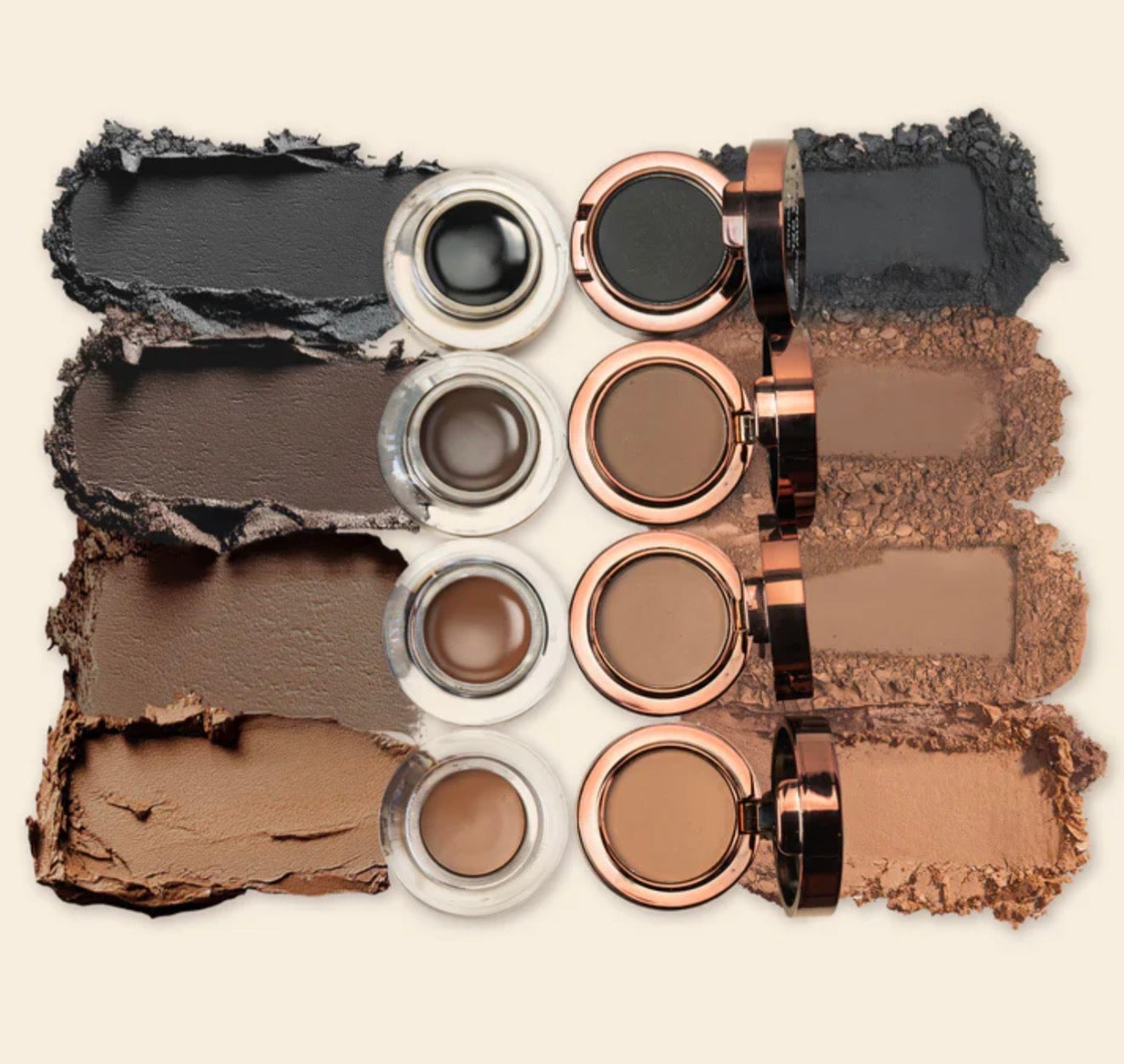 Prolux Eyebrow Powder & Gel (Display 12pcs)
