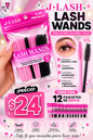 J LASH- LASH WANDS ( 12 sets cada set viene con 50pcs)