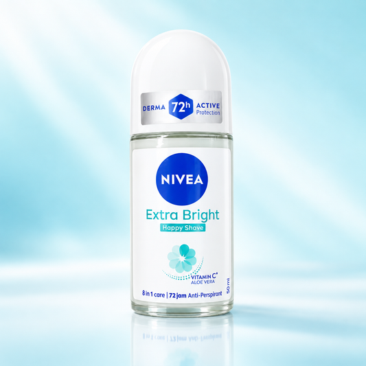 Nivea- Roll On Extra Bright Happy Shave (1pc)