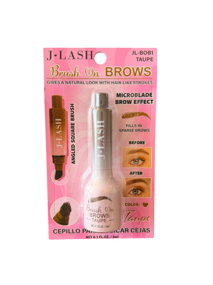 J LASH BRUSH ON BROWS (6pcs)