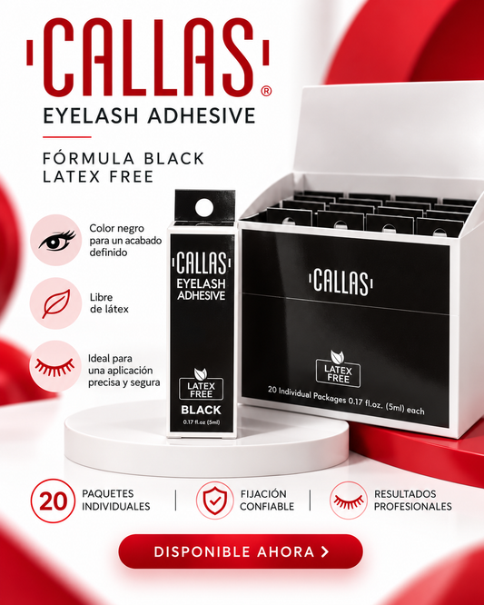CALLAS - Eyelash Adhesive Glue Dark  5ML (3pcs)