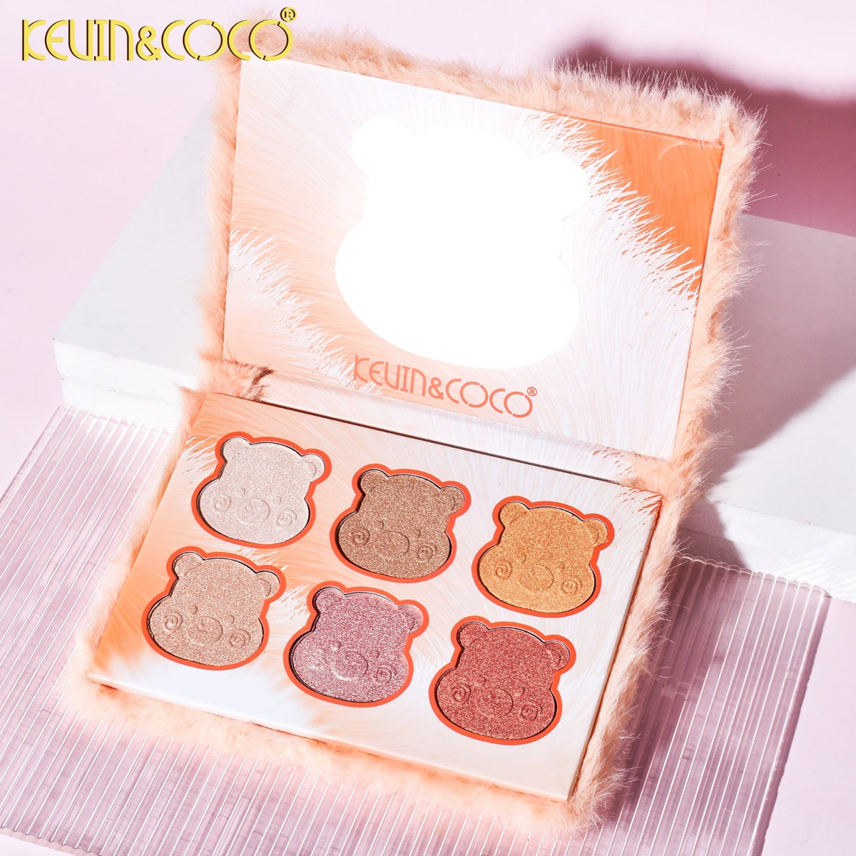 Kevin&Coco- You Are Enough Highlighter Palette (6pcs)
