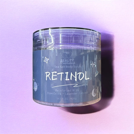 BM- Mantequilla corporal de Retinol Reforzado con Celulas madres+Extracto de Lavanda 💜