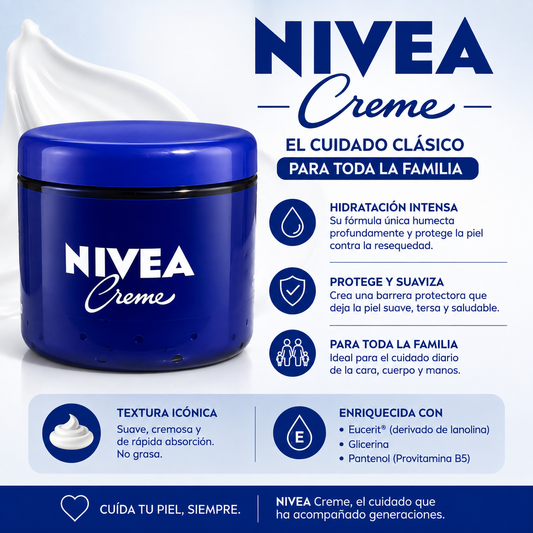 NIVEA CREAM- 400ML (1pc)