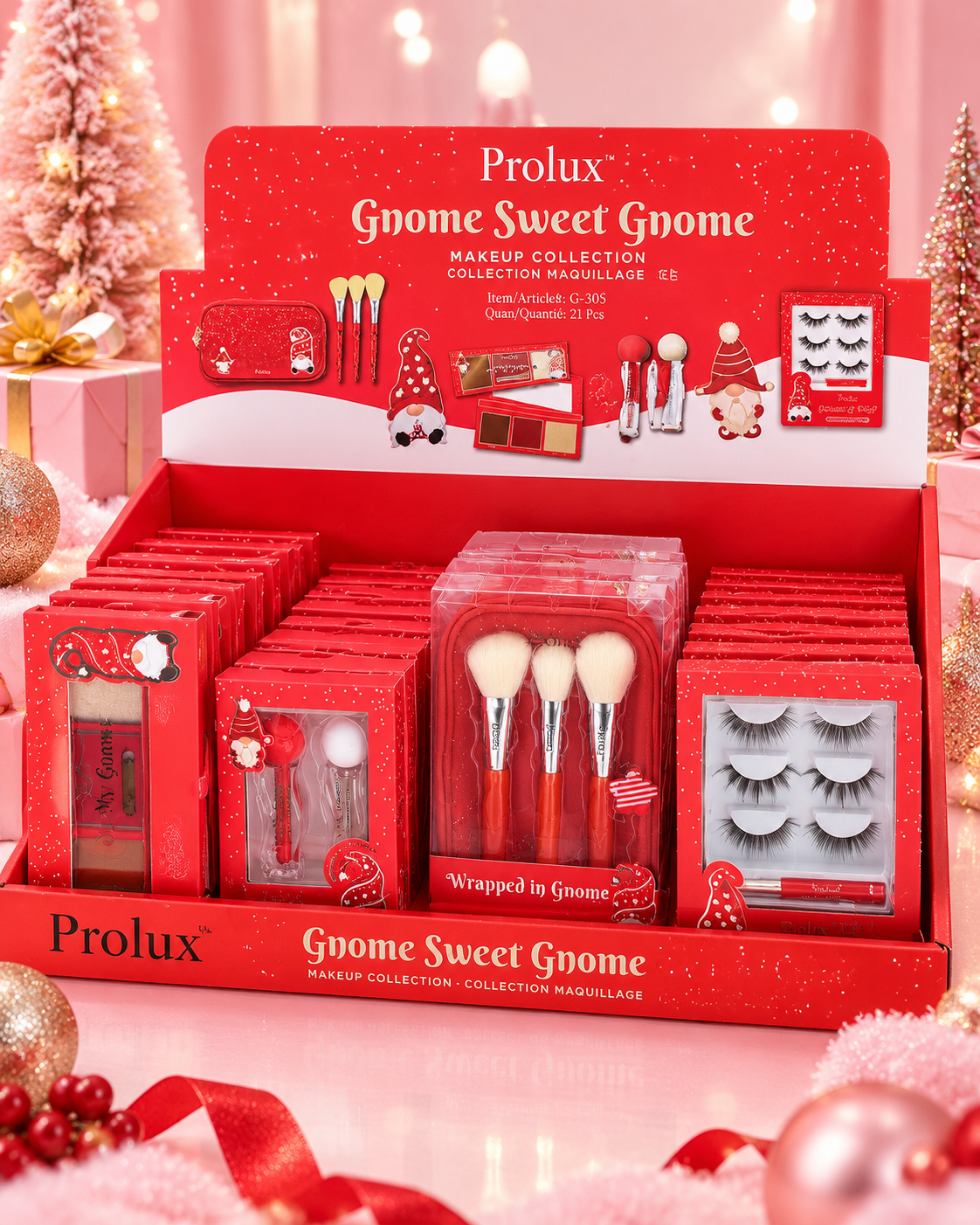 Prolux- Gnome Sweet Gnome Makeup Collection (1 Full Display)