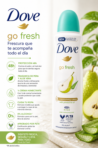 DOVE- Desodorante Chico 150ML (1pc)