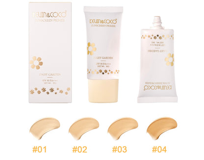 Kevin & Coco Sunscreen Primer (Display 24pcs) 4 Tones Mix