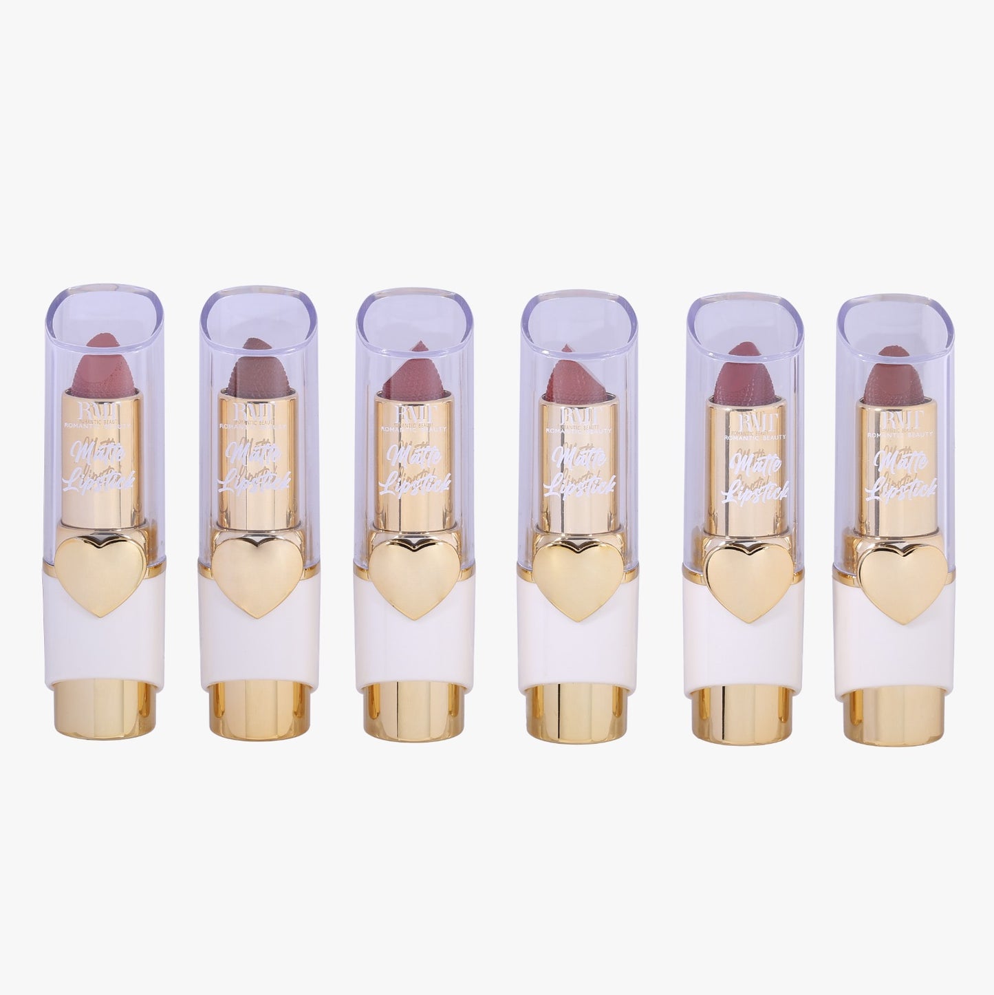 RMT- I LOVE LIP MATTE LIPSTICK NUDES TONES (24PCS)