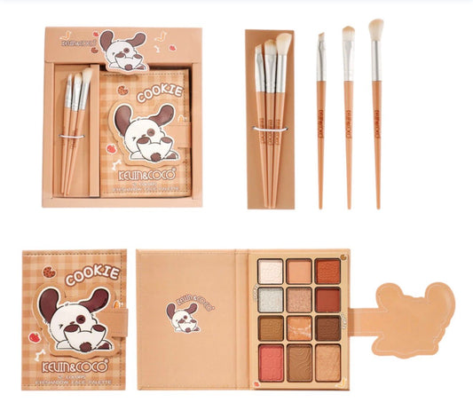 Kevin & Coco 12 Colors Eyeshadow Face Palette Nude (1pcs)