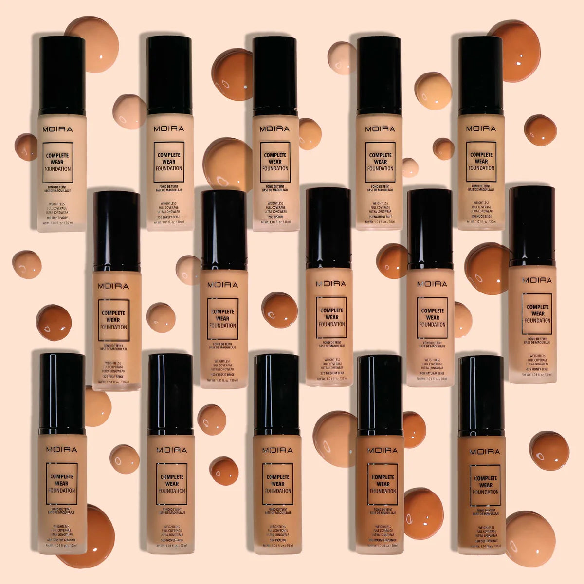 MOIRA- Complete Wear Foundation (1pcs)