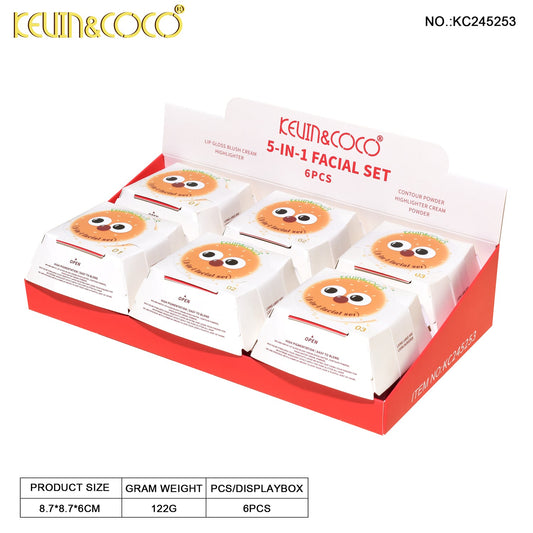 Kevin&Coco-5 IN1 Facial Set (6pcs)