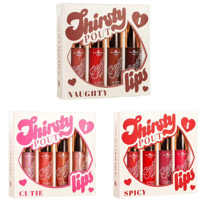 Italia Deluxe- Thirsty Pout Lip Gloss Set (1 set)