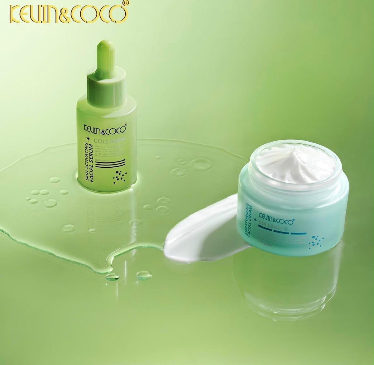 Kevin&Coco-Collagen SkinCare Set with 6pcs  (1 set)