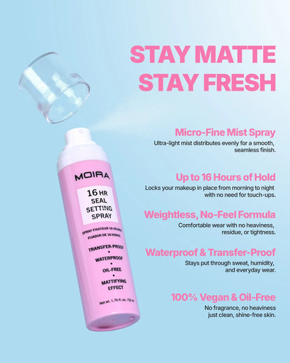 MOIRA-16HR Seal Setting Spray (3pcs)