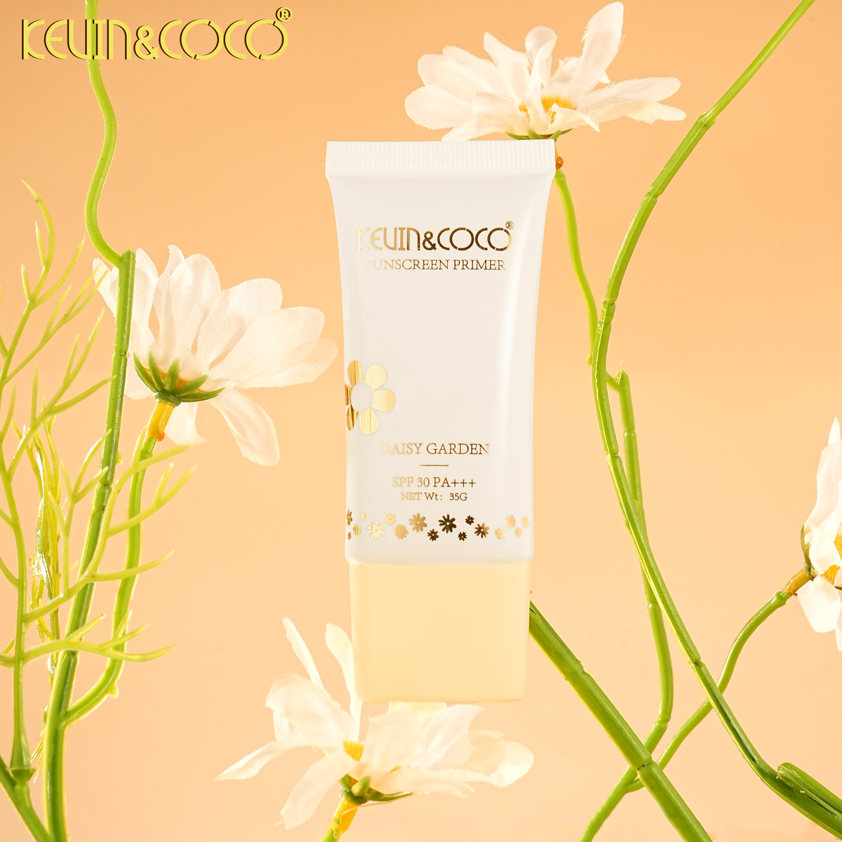 Kevin & Coco Sunscreen Primer (Display 24pcs) 4 Tones Mix