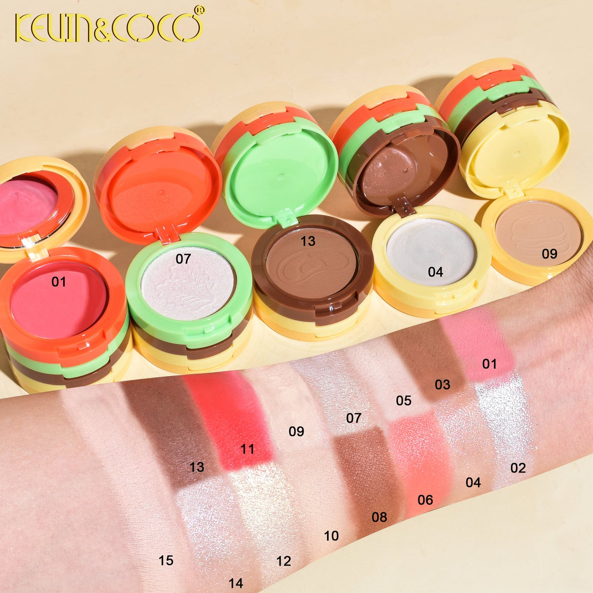 Kevin&Coco-5 IN1 Facial Set (6pcs)
