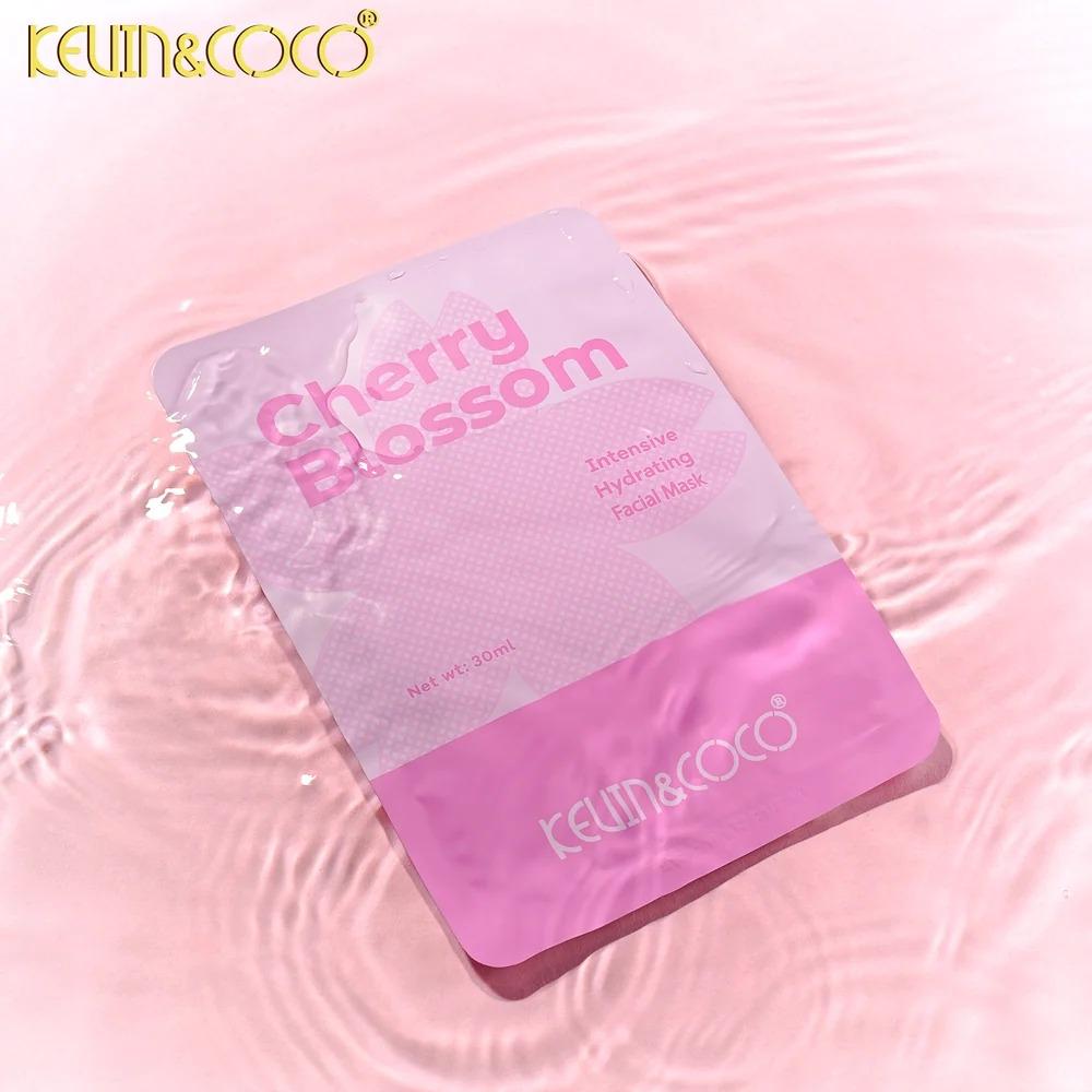 Kevin&Coco- Facial Mask Cherry Blossom (10pcs)