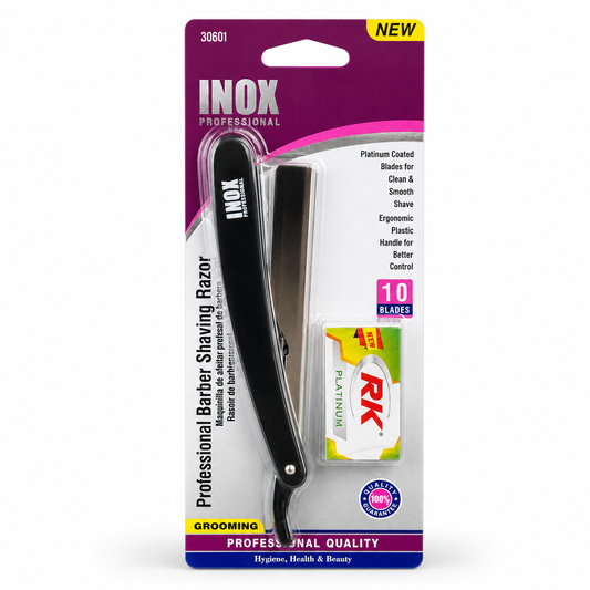 INOX- PROFESSIONAL BARBER SHAVING RAZOR (1pc)