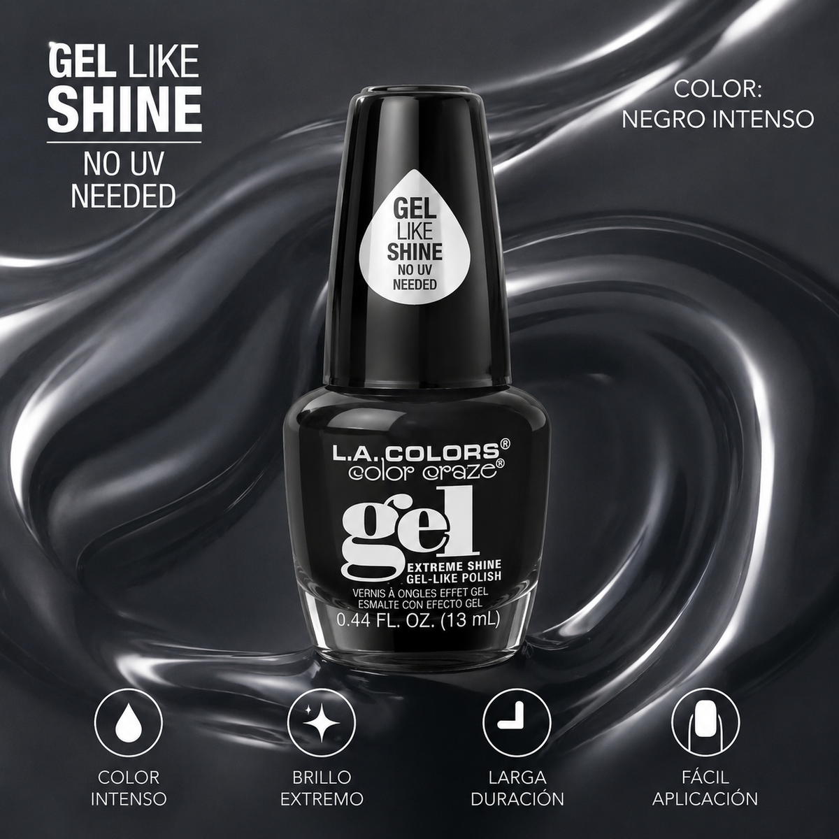 LA COLOR- NAIL POLISH (6pcs)