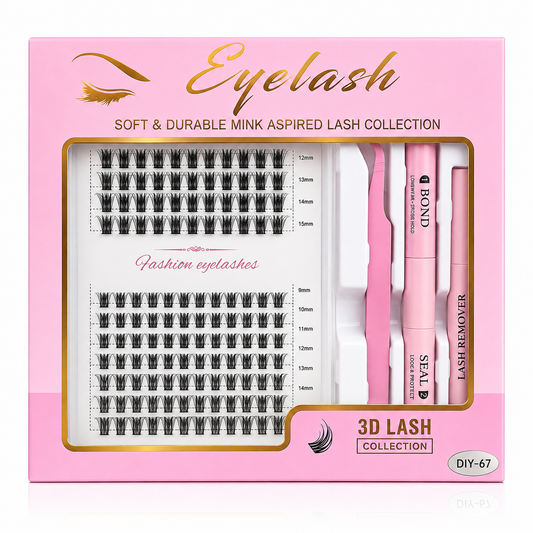 3D LASH COLLECTION DIY-P #67 (1 Set)