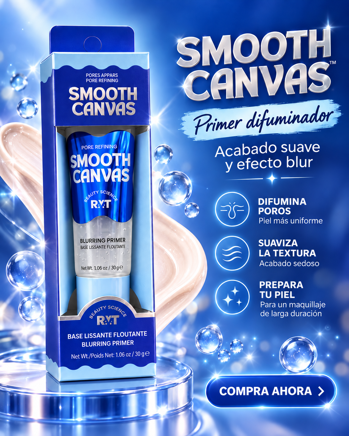 RMT- Smooth Canvas Blurring Primer (6pcs)