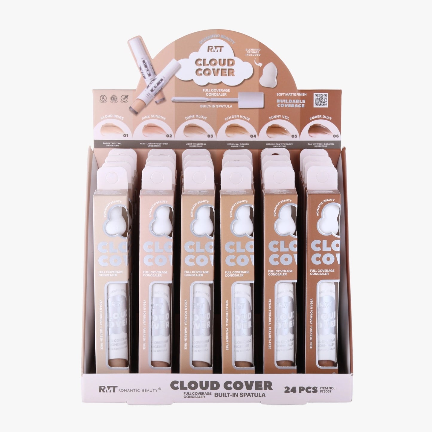 RMT- Cloud Cover Full Cover Concealer (display 24pcs)