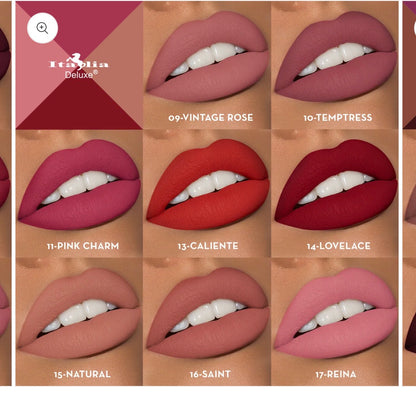 Italia Deluxe- Mousse Matte Lipstick (6pcs)
