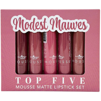 Italia deluxe - Top Five Lipstick  Set  (1 set )