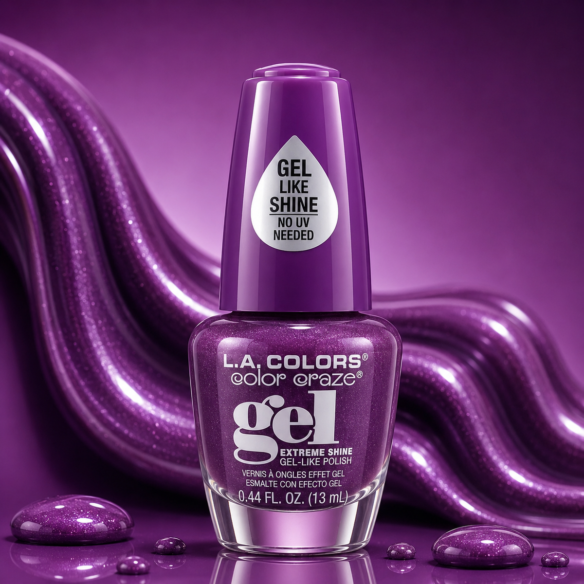 LA COLOR- NAIL POLISH (6pcs)