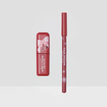 BEAUTY CREATIONS - MIDNIGHT KISS LIQUID TINT & WOODEN LIP PENCIL DUO - (1PC)