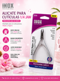 INOX- CUTICLE NIPPER 1/4 JAW (1pc)