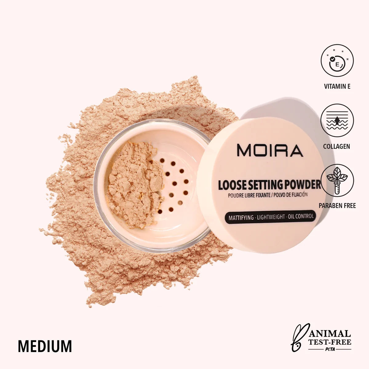 MOIRA-Loose Setting Powder (3pcs)