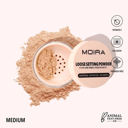 MOIRA-Loose Setting Powder (3pcs)