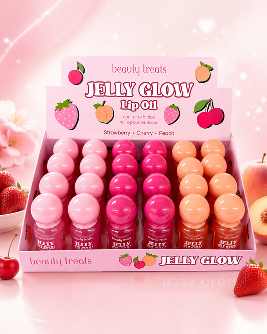BT- Jelly Glow Lip Oil (Display 24pcs mix)